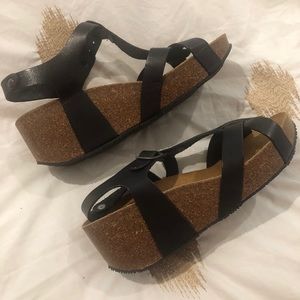 Lolasabbia Wedged Sandals Size 39